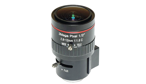 12V2812DCR-4  (2.8-12mm) 1/2"