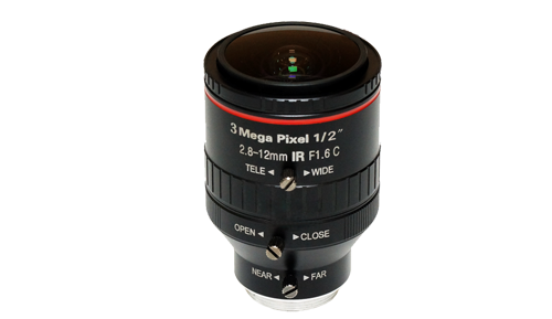 12V2812MCR-3  (2.8-12mm) 1/2"